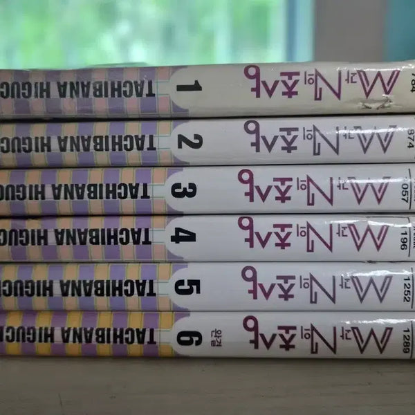 [BUNJANG] M and N's Portrait Complete Set (Volumes 1-6) / [순정만화책] M과 N의 초상 전권 6권 완결 판매