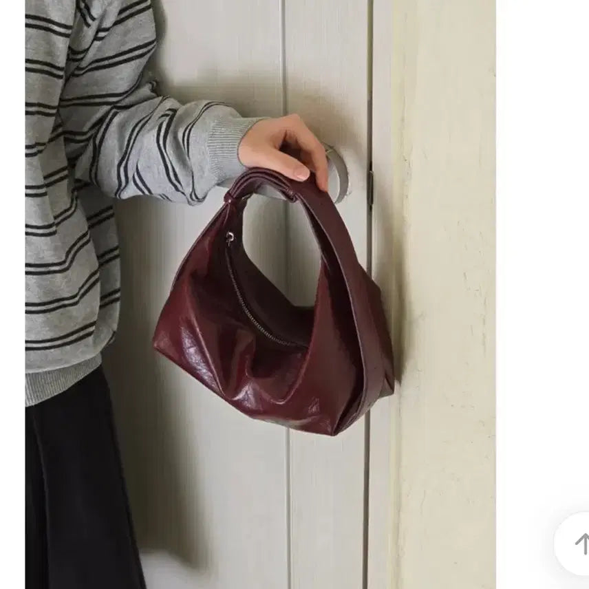 [BUNJANG] Burgundy 3-Way Leather Bag / 버건디 3way 레더백 정가7만원