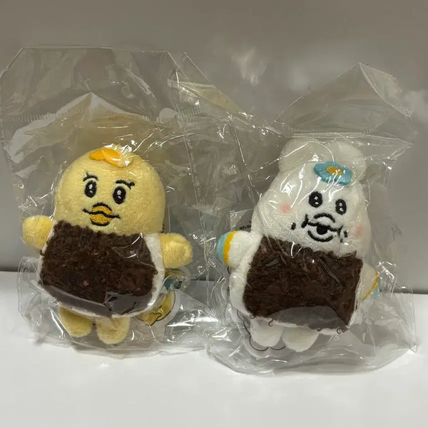 [BUNJANG] Umbbo Chamu Shiru Tteok Plush Keychain Bundle Set (Sealed) / 음뽀챠무 시루떡 봉제 키링 미개봉 일괄