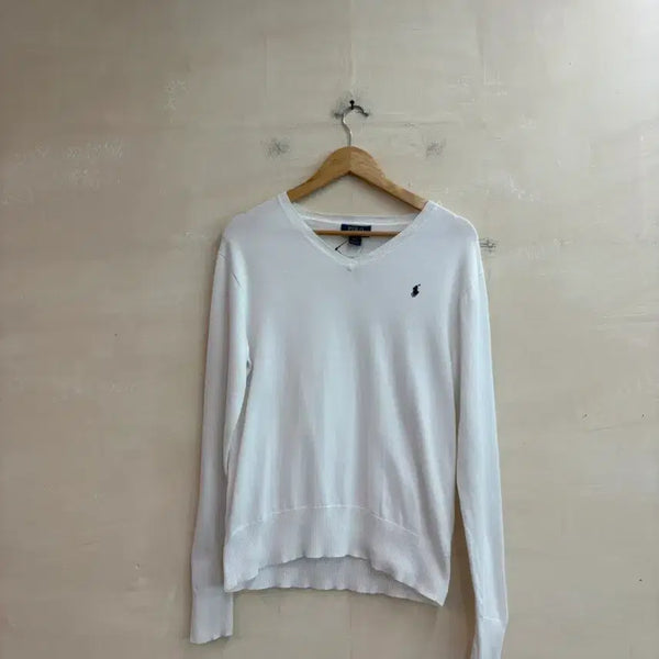 [BUNJANG] Polo Ralph Lauren 24SS V-Neck Knit Sweater / 폴로 랄프로렌 24ss 브이넥 니트 스웨터 슬리브