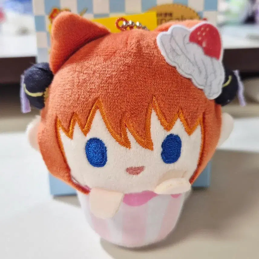 [BUNJANG] Gintama Kagura Tapioca Cupcake Plush / 은혼 타피오카 컵케이크 누이 카구라