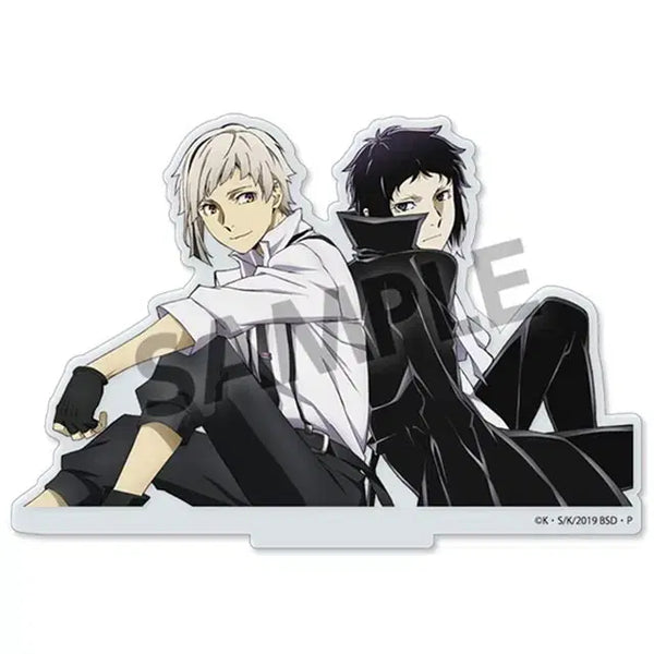 [BUNJANG] Bungo Stray Dogs Akutagawa & Nakajima Atsushi Acrylic Stand / 문스독 문호스트레이독스 아쿠타가와 나카지마 아츠시 신쌍흑 아크릴 굿즈