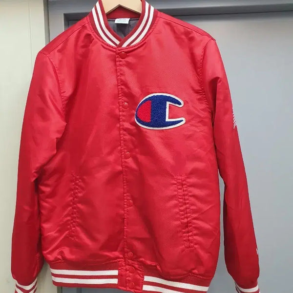 [BUNJANG] Champion Stars and Stripes Varsity Jacket Medium / 챔피온 성조기 바시티 자켓 M