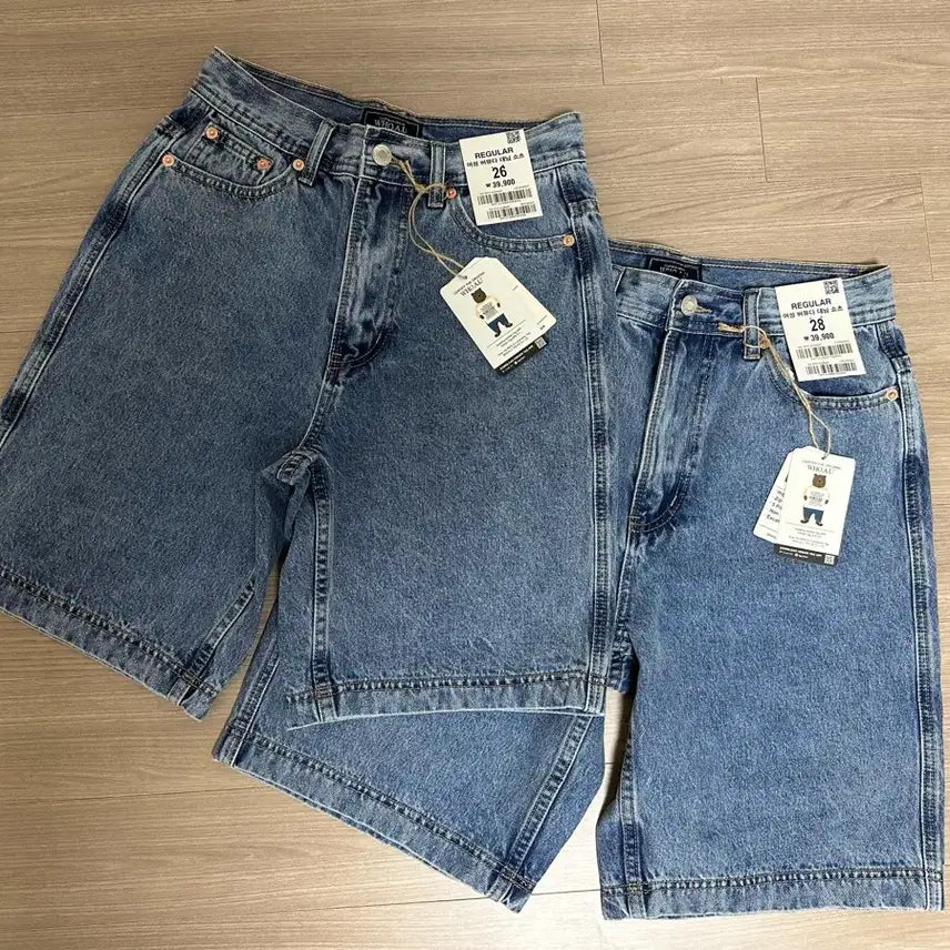 [BUNJANG] Who are you? Women's Bermuda Denim Shorts (26, 28) / 새상품)후아유 여성 버뮤다 데님 쇼츠 26,28