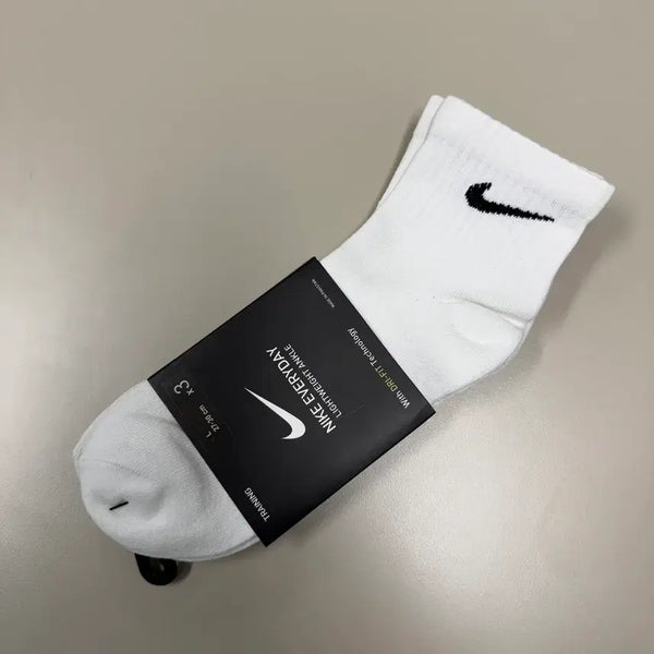 [BUNJANG] Nike Lightweight Ankle Socks (3-Pair Pack) - Size L / 나이키 양말 3켤레 새상품