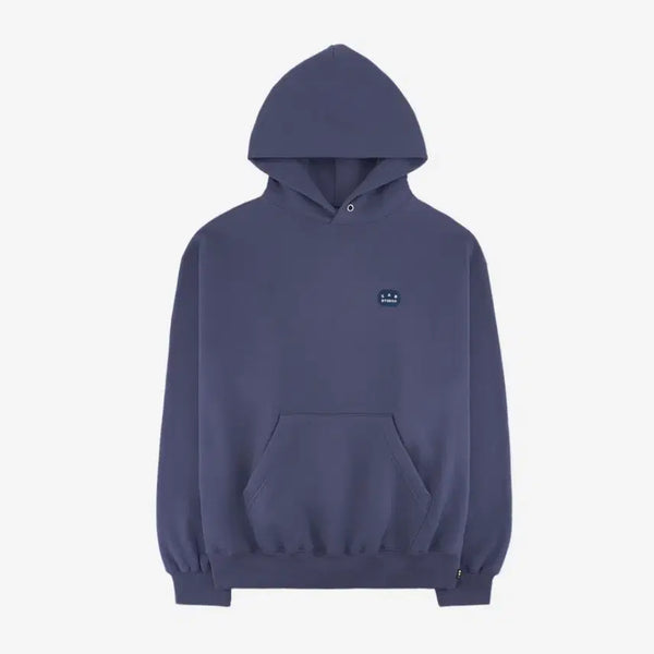 [BUNJANG] IAPP Studio Patch Hoodie Blue XL / [XL] 아이앱 스튜디오 아이앱 패치 후드티 블루