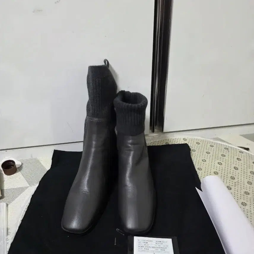 [BUNJANG] Lanvin Collection Knit Ankle Boots Size 245 / 랑방 컬렉션 앵클 부츠 245 (새상품)정품