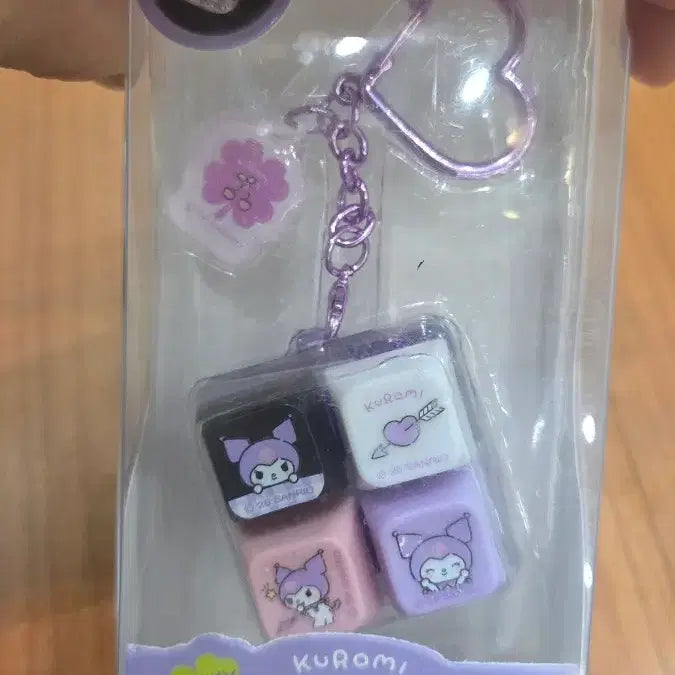 [BUNJANG] Kuromi Keycap Keychain / 쿠로미 키캡 키링