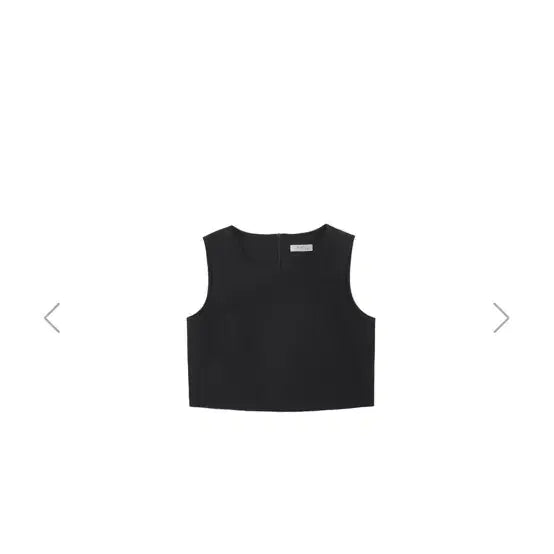 [BUNJANG] PVCS Classic Black Sleeveless Set-up Vest / pvcs 클래식 블랙 민소매 셋업 베스트