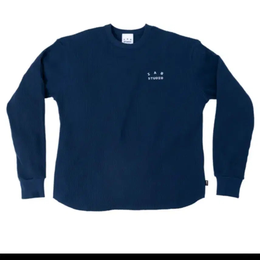 [BUNJANG] IAP STUDIO Waffle Long Sleeve Navy / [L] 아이앱 스튜디오 와플 롱슬리브 네이비