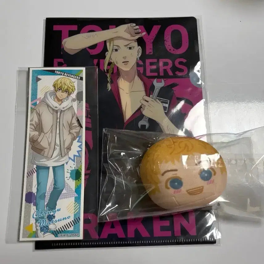 [BUNJANG] Tokyo Revengers Takemichi Manju & Draken File Bundle Set / 도리벤 타케미치 만쥬+드라켄 파일 일괄