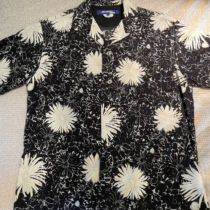 [BUNJANG] Comme des Garçons x Junya Watanabe Hawaiian Shirt / 꼼데가르송 x 준야 와타나베 하와이안 셔츠