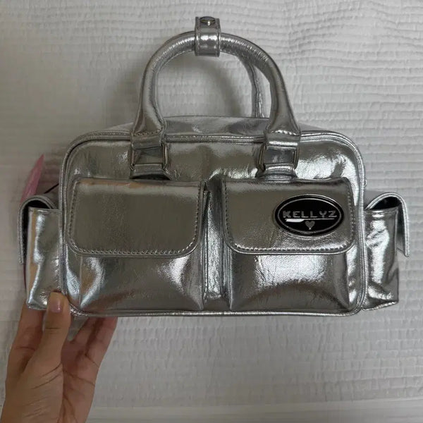 [BUNJANG] Kelly's Castella Silver Bag / 켈리즈 카스테라 실버