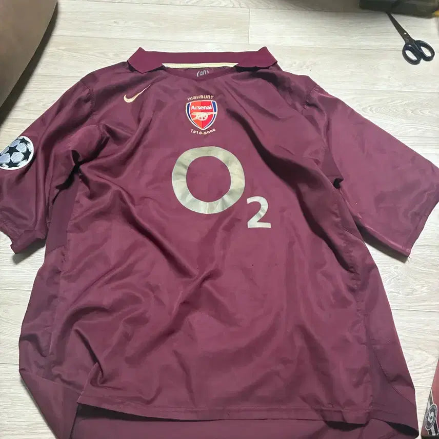[BUNJANG] Arsenal 05-06 Highbury Bergkamp Replica Jersey / 아스날 05-06하이버리 베르캄프 레플리카