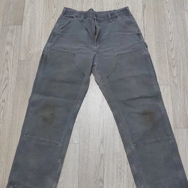 [BUNJANG] Carhartt WIP Double Knee B136 Work Pants 33x30 / 칼하트 더블니 b136 gvl 33x30