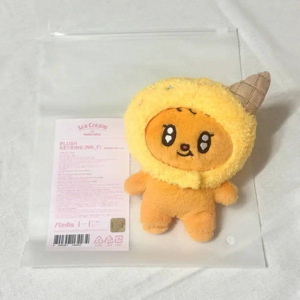 [BUNJANG] SEVENTEEN Seungkwan Mini-Teen Ice Cream Ppgyul Plush Keychain / 세븐틴 승관 미니틴 아이스크림 뿌귤 플러시키링