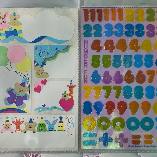 [BUNJANG] Sandy Lion Maxi Sticker Bundle Set / 일괄) 샌디라이온 맥시 스티커