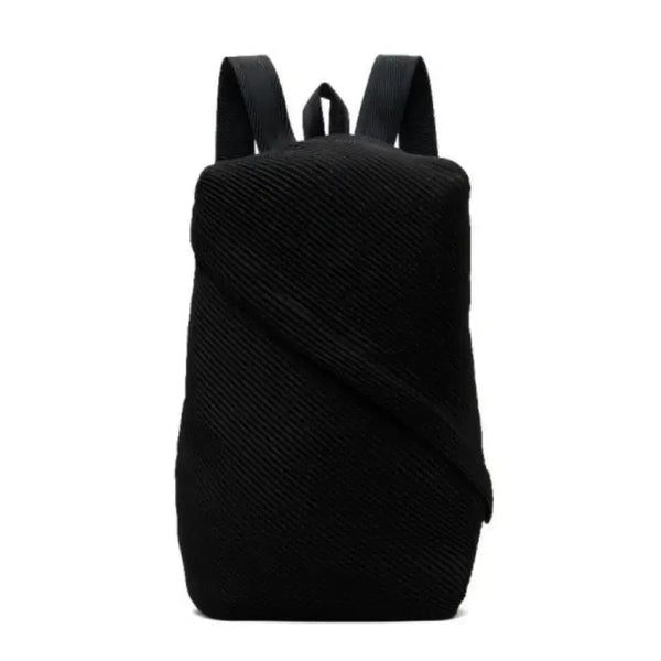 [BUNJANG] Issey Miyake Pleats Please Bias Pleated Backpack Black / 이세이미야케 플리츠 플리즈 바이아스 플리츠 백팩 블랙