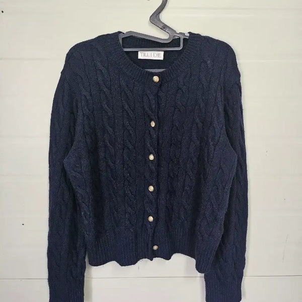 [BUNJANG] TILL I DIE Cashmere Cardigan / 틸아이다이 캐시미어 가디건