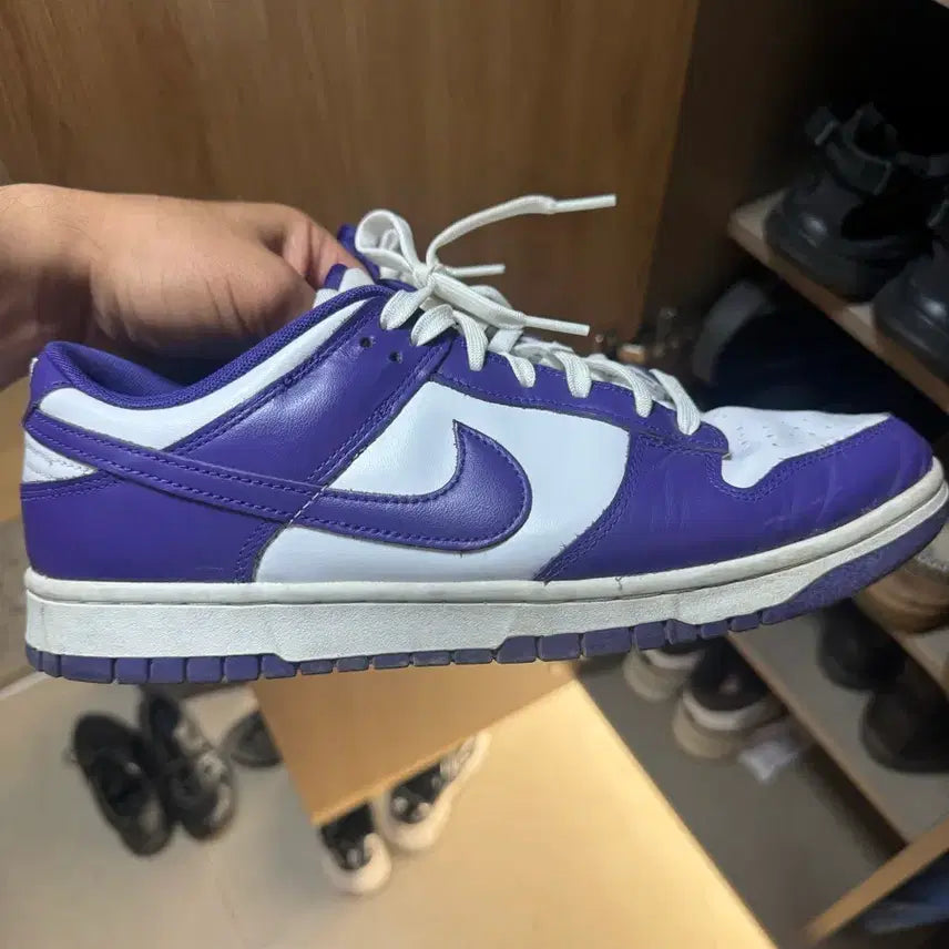 [BUNJANG] Nike Dunk Low 'Court Purple' Sneakers / 나이키 덩크 코트퍼플