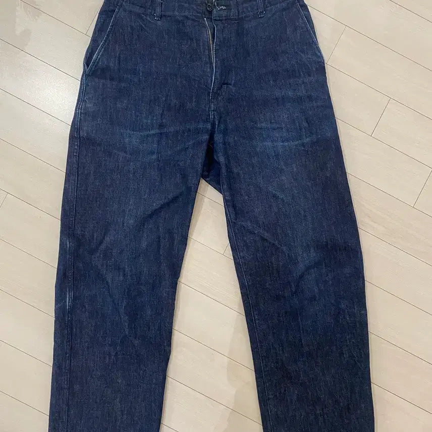 [BUNJANG] Pottery Wide Denim Pants Size 3 / 포터리 와이드 데님 3사이즈