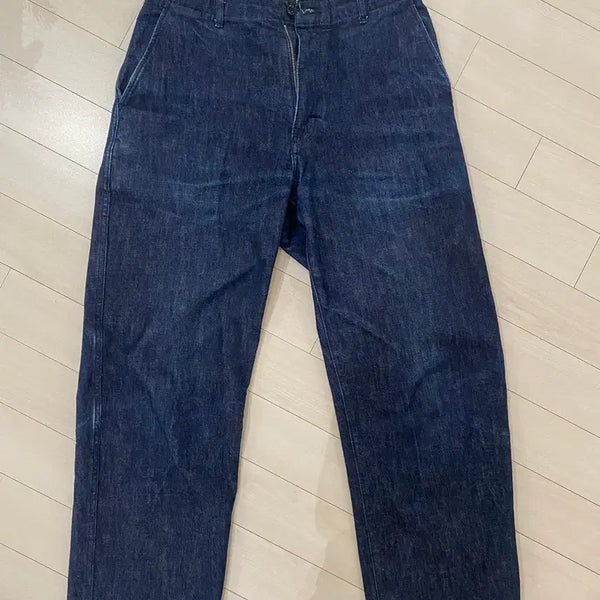 [BUNJANG] Pottery Wide Denim Pants Size 3 / 포터리 와이드 데님 3사이즈