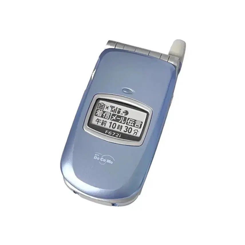 [BUNJANG] Docomo Blue Sola Mockup Phone Japanese Folder Phone Y2K / 도코모 블루 소라 목업폰 일본 폴더폰 핸드폰 휴대폰 모형폰 y2k