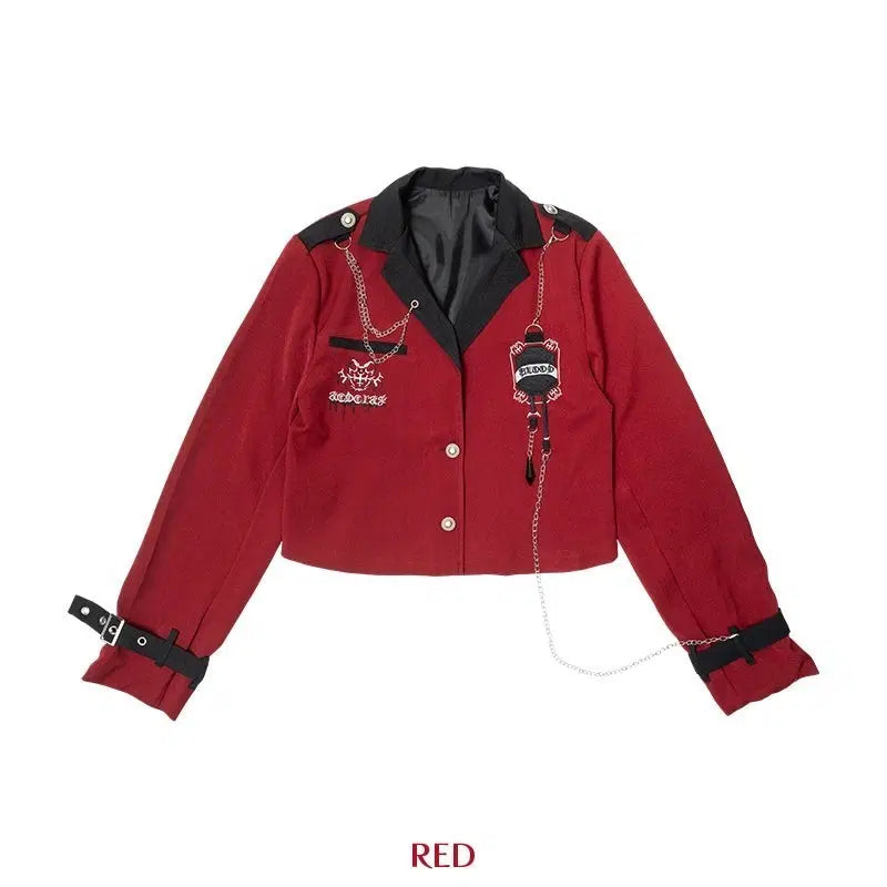 [BUNJANG] ACDC RAG Vampire Jacket & Skirt Set / acdc rag 벰파이어 재킷&스커트 세트