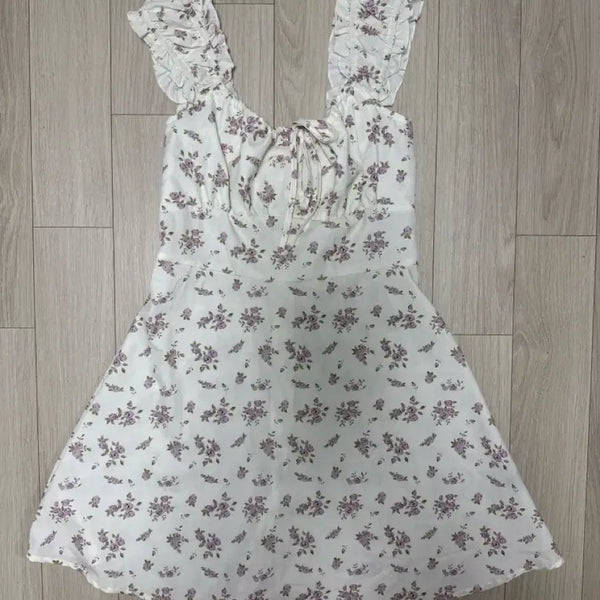 [BUNJANG] Cider Floral Frill Dress / 샵사이다 원피스 cider