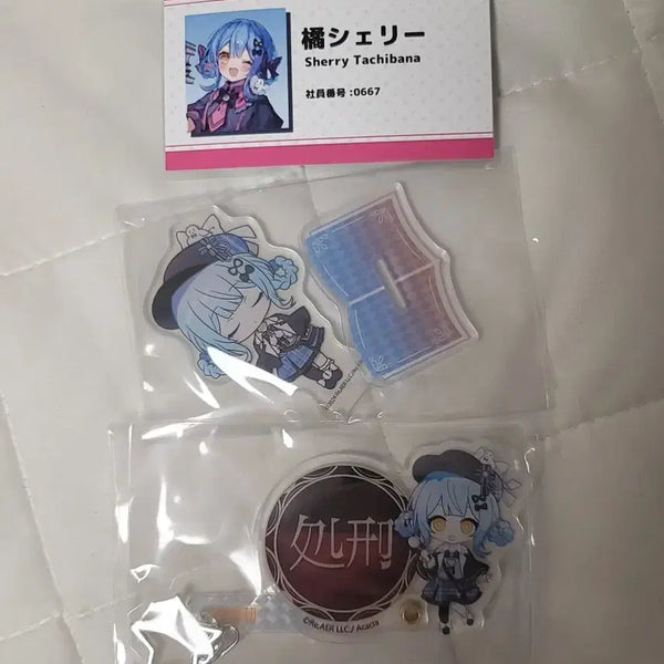 [BUNJANG] Tachibana Sheri Acrylic Standee & Name Card Set / 마노사바 타치바나 셰리 아크릴 굿즈, 명함 / 마법소녀의 마녀재판