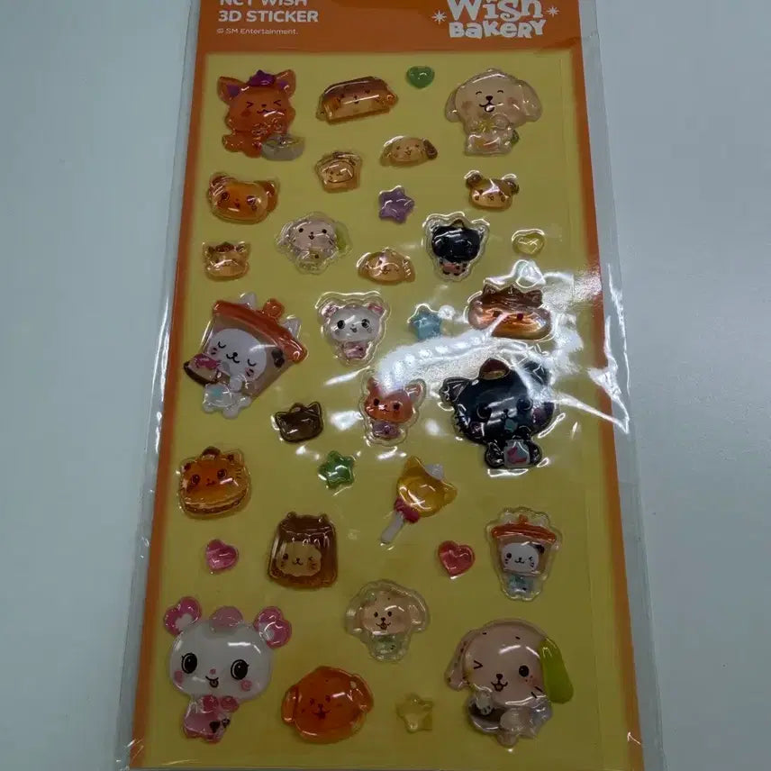 [BUNJANG] NCT WISH Wish Bakery 3D Sticker / 엔시티 위시 위시베이커리 3D 스티커