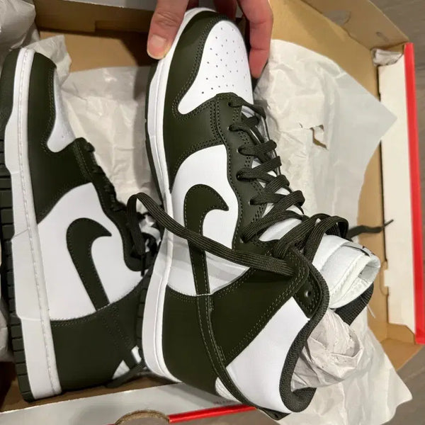 [BUNJANG] Nike Dunk High Khaki US 10 / 나이키 덩크 하이 카키 280