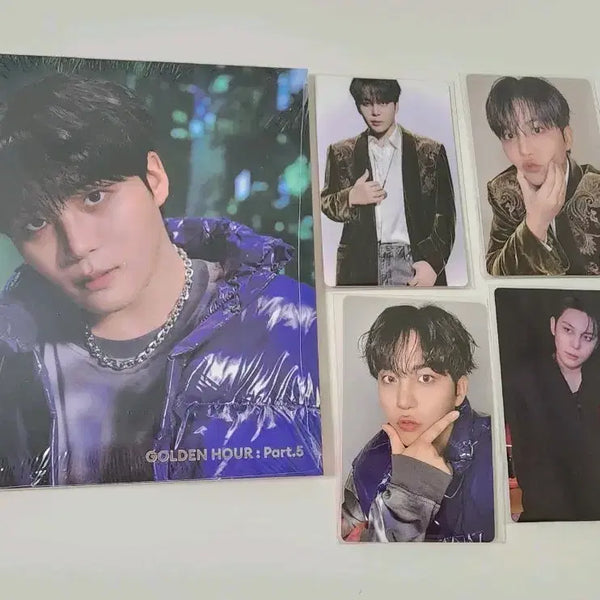 [BUNJANG] ATEEZ Jongho Digipack + Photocard Album Photocard Set / 에이티즈 종호 디지팩+포카앨범 포카5종
