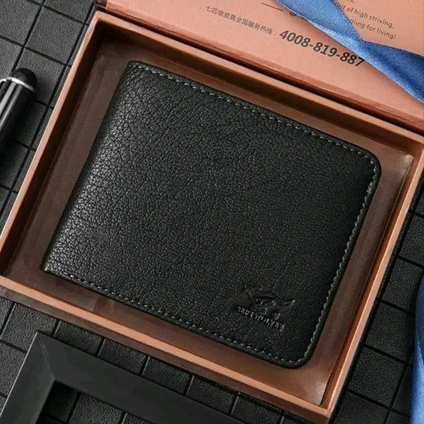 [BUNJANG] Sepwolves S-Class Men's Soft Lambskin Bi-fold Wallet / 고급 S클래스 남성용 셉울브스 브랜드 부드러운 양가죽 반지갑 판매해요