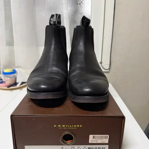 [BUNJANG] R.M. Williams Gardner Black Size 8.5 Boots / r.m. williams 가드너 8.5 블랙