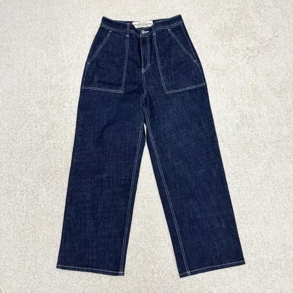 [BUNJANG] Blue Wash Outpocket Jeans (Okayama Fabric) M / 블루워시 아웃포켓 청바지 M (오카야마 원단)