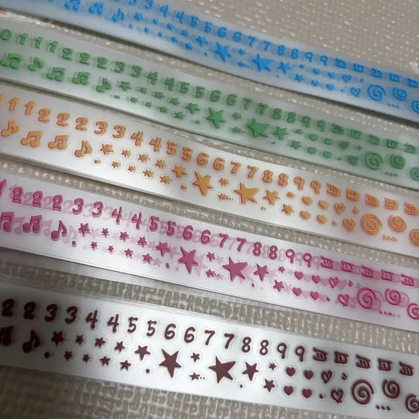 [BUNJANG] Bebe Choco Pen Sticker Set / 베베 초코펜 기호 키스컷