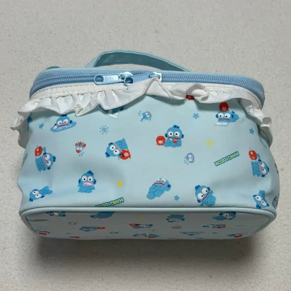 [BUNJANG] Sanrio Hangyodon Frill Cosmetic Pouch / [새상품] 산리오 한교동 프릴 화장품 파우치