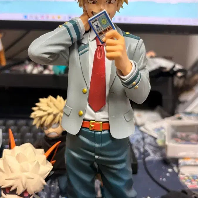 [BUNJANG] My Hero Academia Katsuki Bakugo Figure Defense Power B Prize Ichiban Sho / 나의 히어로 아카데미아 바쿠고 카츠키 피규어 방어하는 힘 B상 쿠지