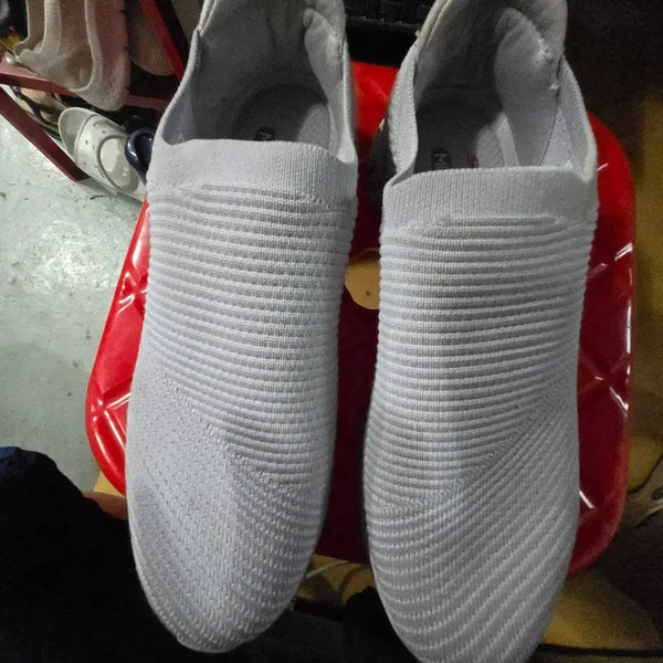 [BUNJANG] Skechers Women's Slip-on Shoes (Gray, Size 235) / 스케쳐스
