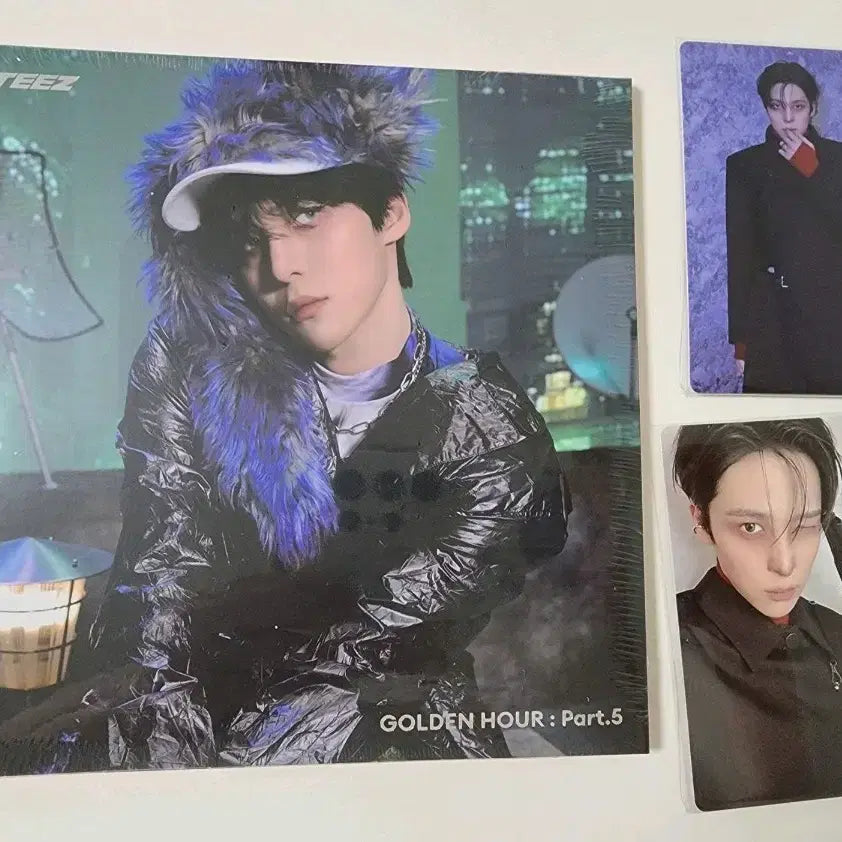 [BUNJANG] ATEEZ Yunho Digipack + Photocard Album Photocard + Selfie Photocard (Tiny[]); Album Set / 에이티즈 윤호 디지팩+포카앨범포카+셀카포카(티니방위대)