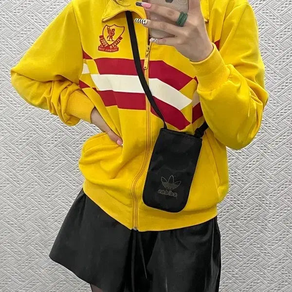[BUNJANG] Adidas Marimekko Trefoil Pouch Mini Crossbody Bag / 아디다스 마리메꼬 트레포일 파우치 미니 크로스백 C12928