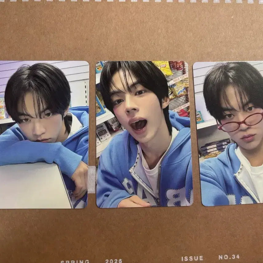 [BUNJANG] TWS Dohun B Ver. Photocard Set (3 Types) / 디아이콘 투어스 tws 도훈 b버전 포카 3종 세트