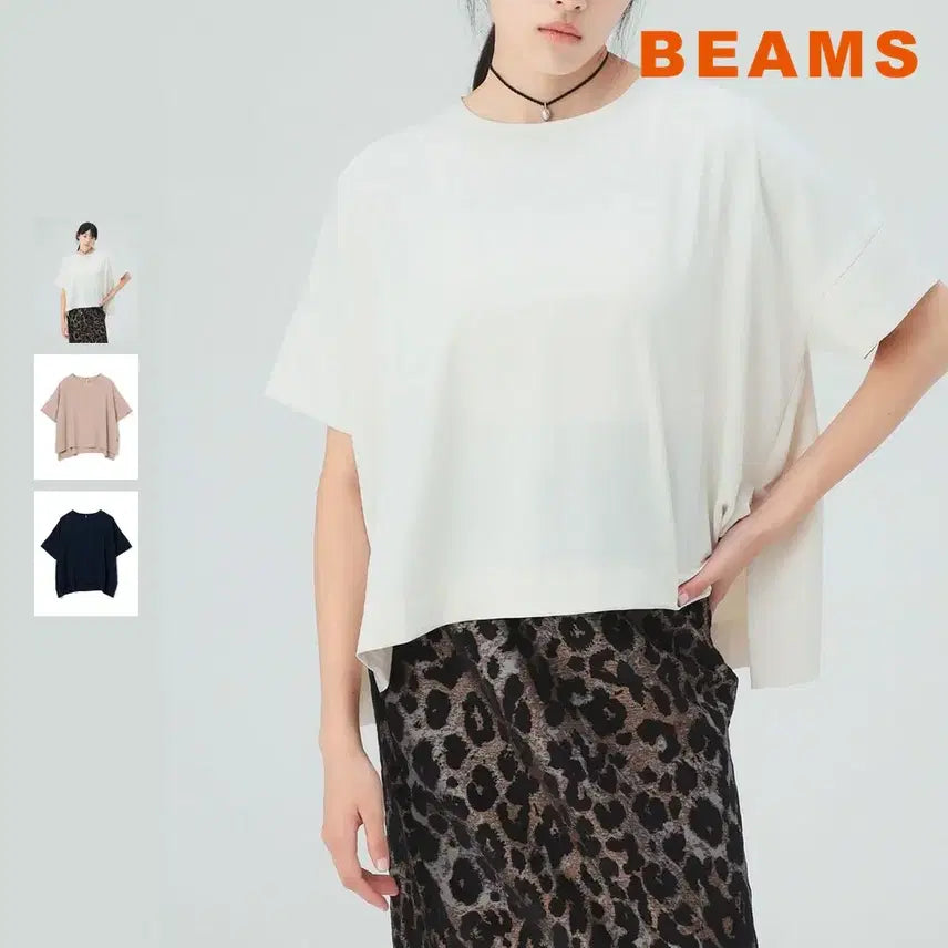 [BUNJANG] BEAMS HEART Dolman Sleeve Blouse T-Shirt / 빔즈 하트 돌만 티셔츠 블라우스