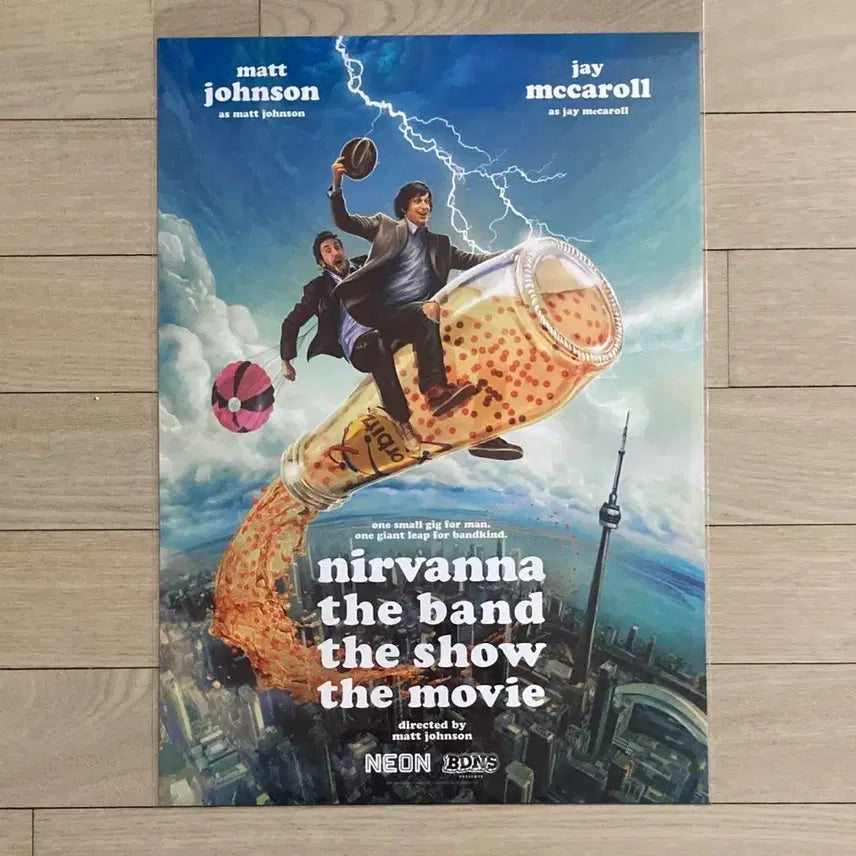[BUNJANG] Nirvana The Band Matt & Jay Original Illustration Poster / [너바나 더밴드] 오리지널 일러스트/맷&제이 포스터