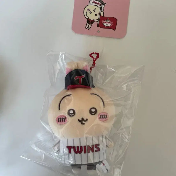 [BUNJANG] LG Twins Usagi Uniform Keychain New / LG트윈스 우사기 키링 새상품