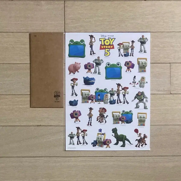 [BUNJANG] Toy Story 5 Woody Movie Seal Sticker Dolby Poster / [토이스토리5] TTT/스티커/무비씰/우디/돌비 포스터