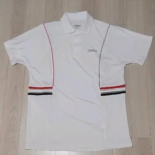 [BUNJANG] Titleist Golf Wear Short Sleeve Polo Shirt White 110 / 타이틀리스트 골프웨어 반팔 카라티 화이트 110