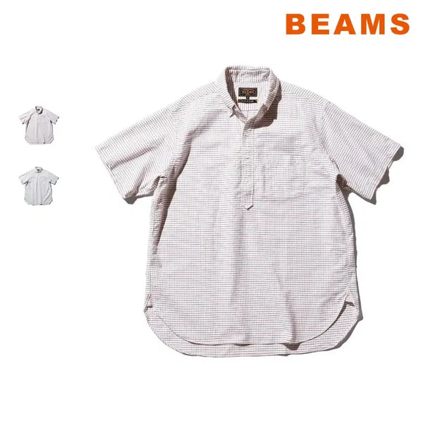 [BUNJANG] BEAMS PLUS Tattersall Check Pullover Shirt / 빔즈 플러스 옥스포드 타터솔 체크 풀오버 셔츠