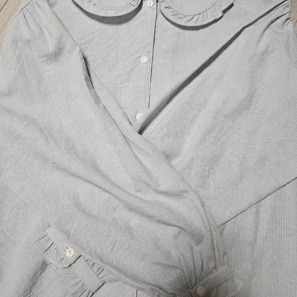 [BUNJANG] Maybe Baby Blouse Gray / 메이비베이비 블라우스